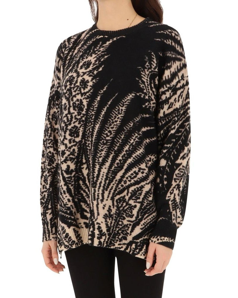 Etro Black Wool Sweatshirt Glam Steals