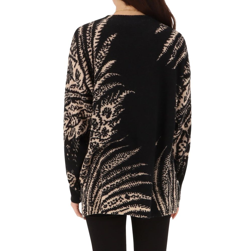 Etro Black Wool Sweatshirt Glam Steals