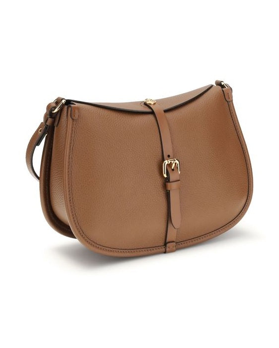 Etro Brown Calf Leather Bos Taurus Shoulder Bag Glam Steals
