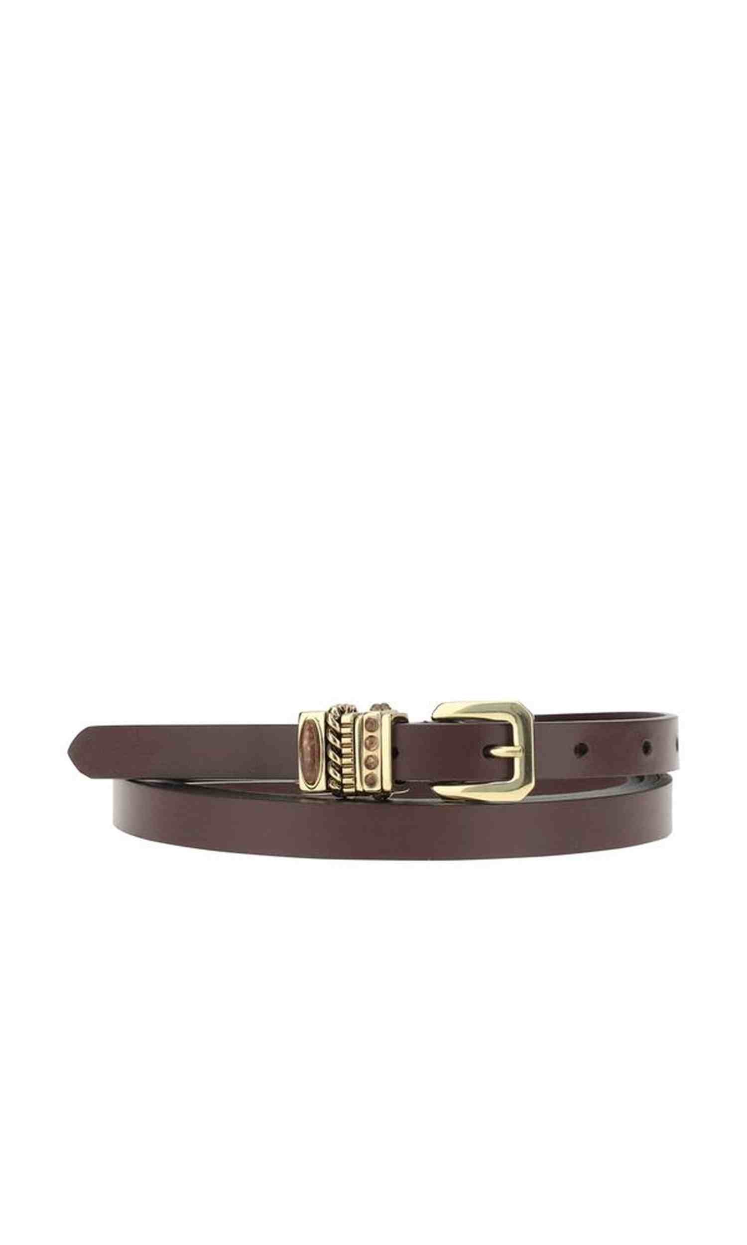 Etro Leather Double Belt Glam Steals