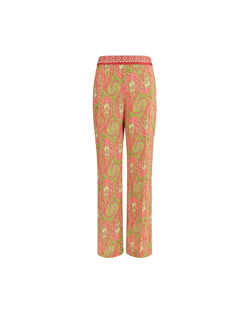 Etro Multicolor Polyester Pant Glam Steals