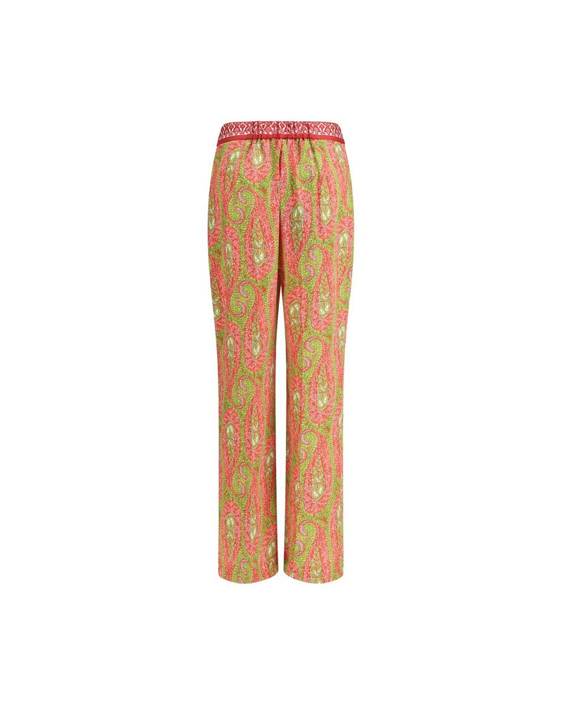 Etro Multicolor Polyester Pant Glam Steals