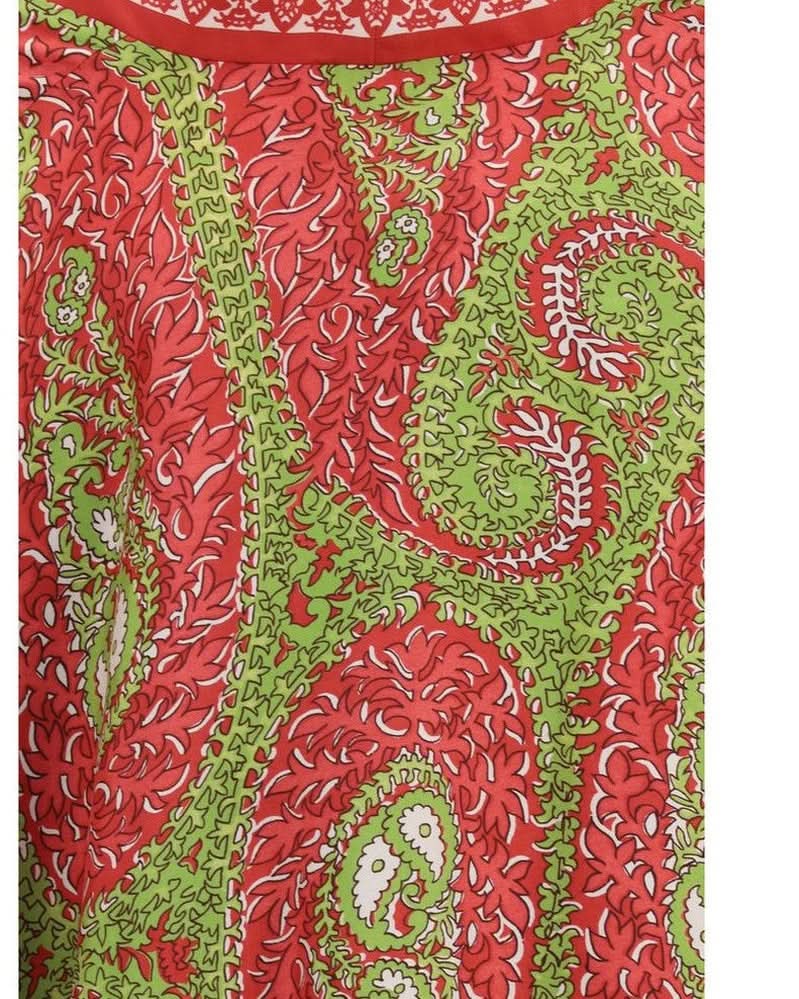 Etro Multicolor Silk Cloacks 