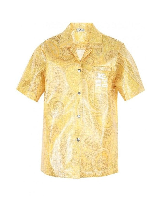 Etro Nylon Pattern Shirt Glam Steals