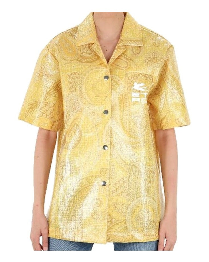 Etro Nylon Pattern Shirt Glam Steals
