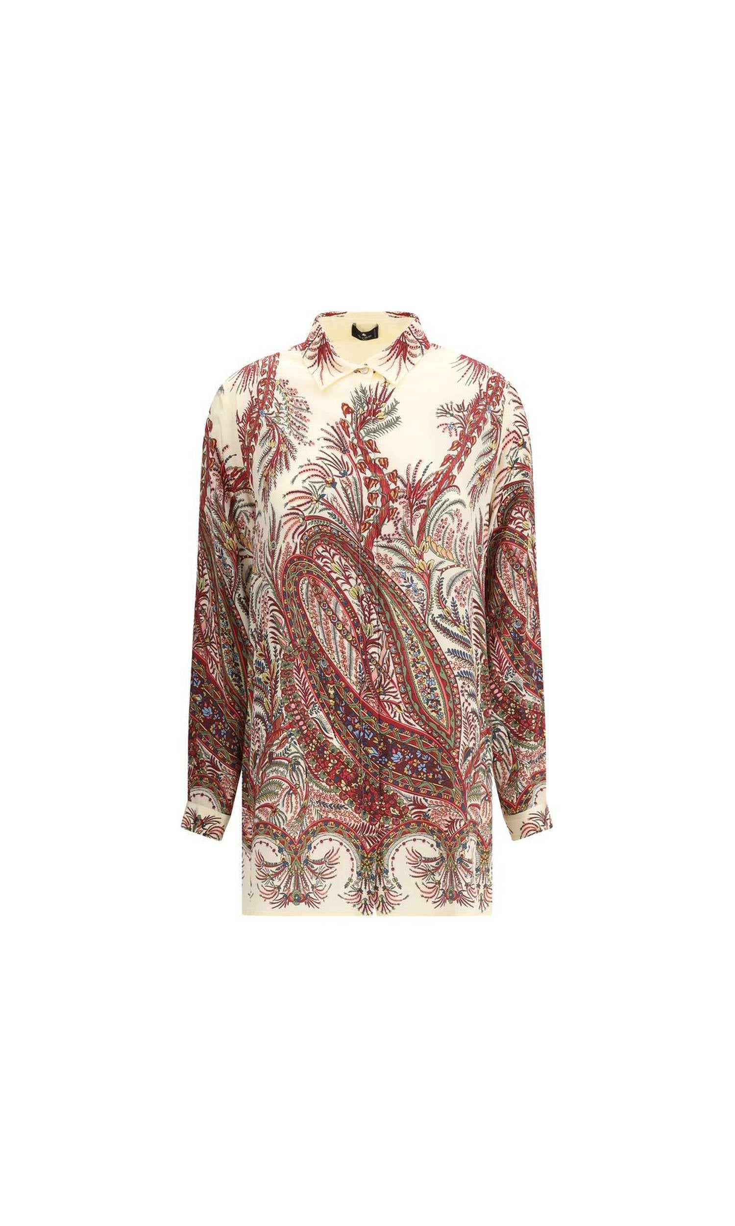 Etro Paisley Print Shirt Glam Steals
