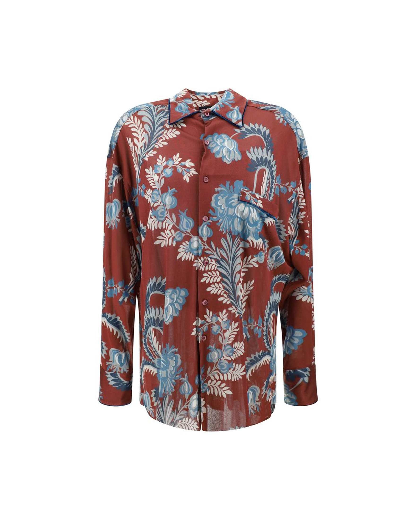 Etro Shirt With Floral Print Glam Steals