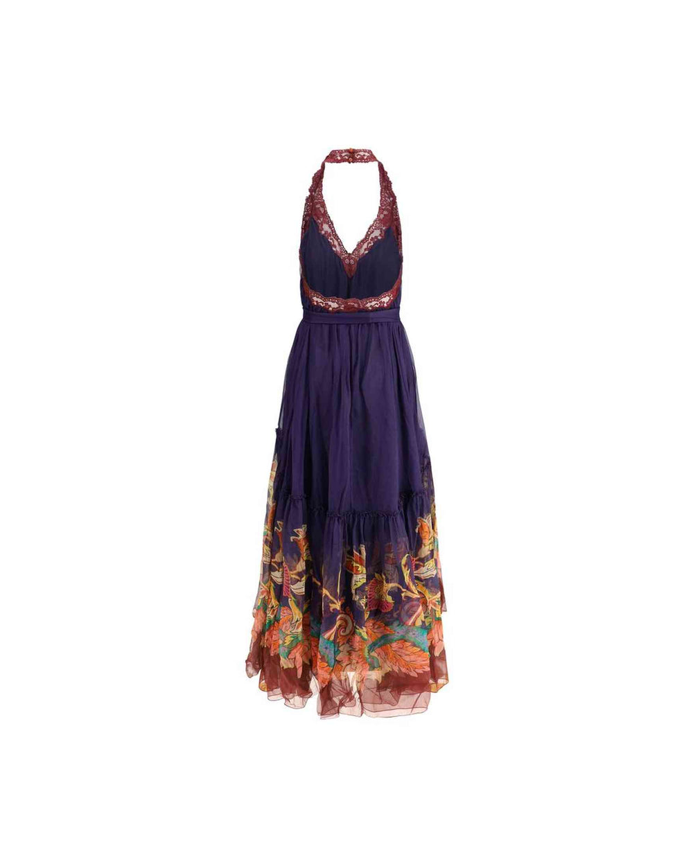 Etro Silk Long Dress Glam Steals