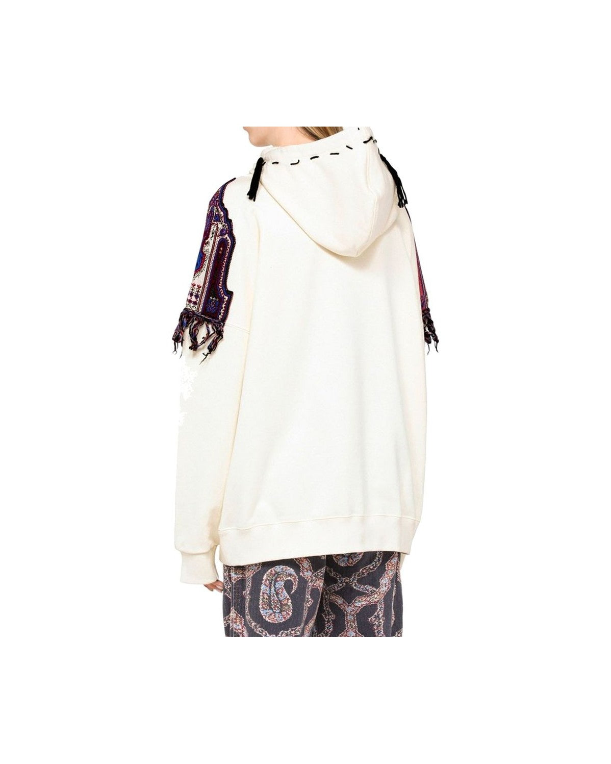 Etro White Cotton Sweatshirt Glam Steals