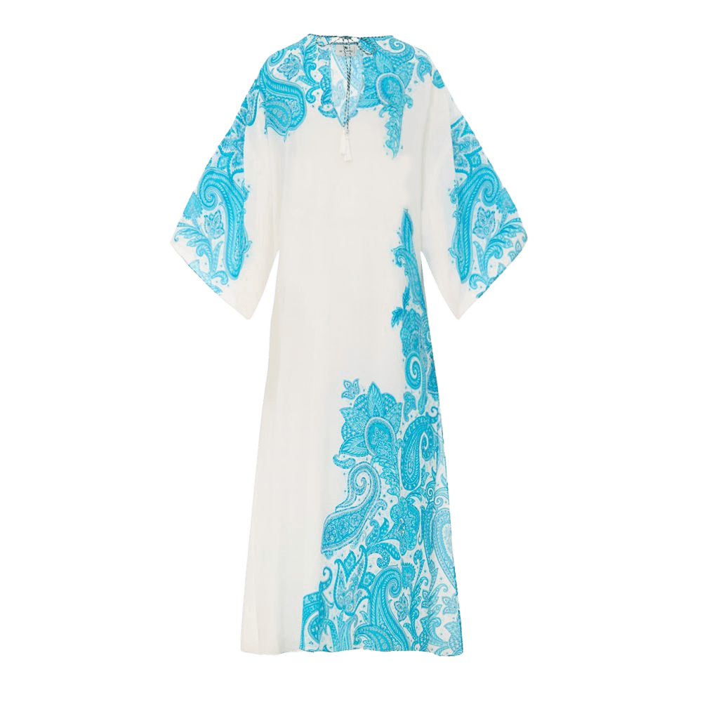 Etro White Viscose Casual Dress