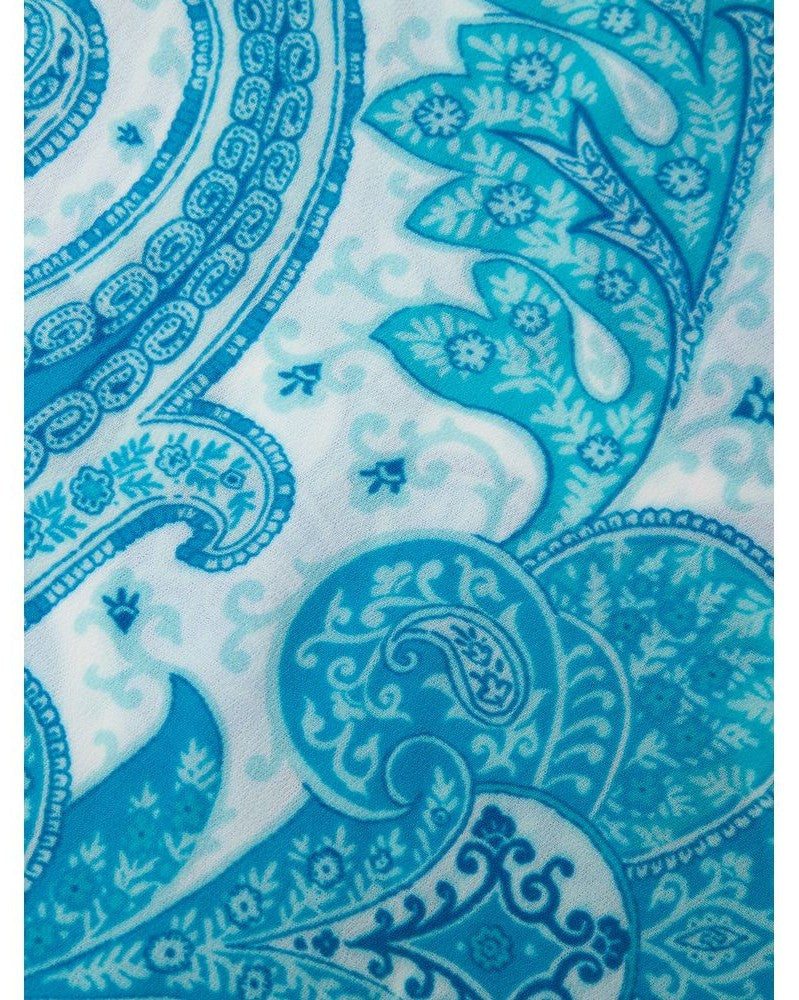 Etro White Viscose Casual Dress Glam Steals