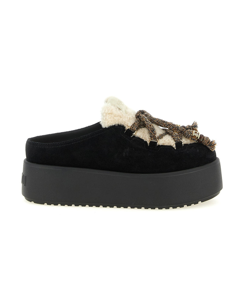 Fendi Après Chic Sabots Flat Shoes