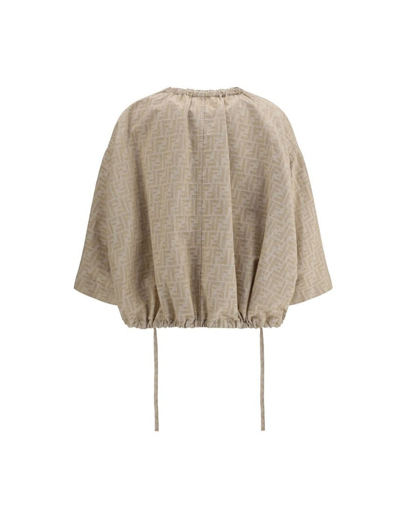 Fendi Beige Cotton Cloacks Glam Steals