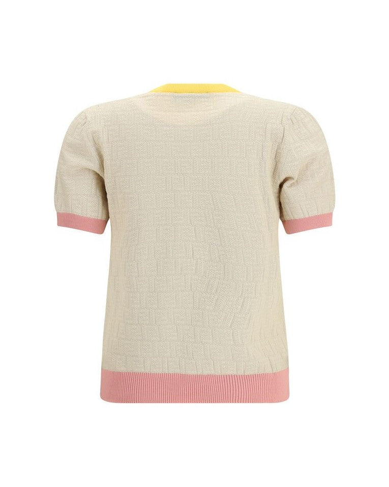 Fendi Beige Cotton Sweatshirt Glam Steals