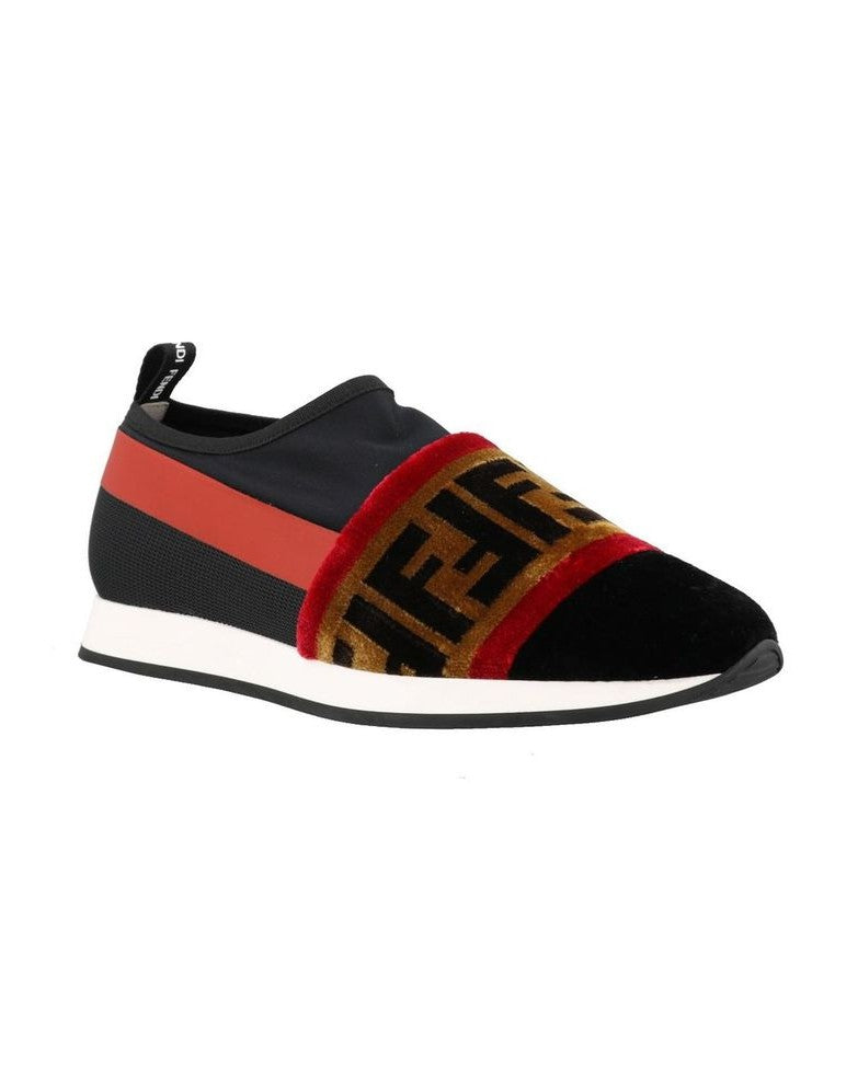 Fendi Black Athletic Sneakers Glam Steals