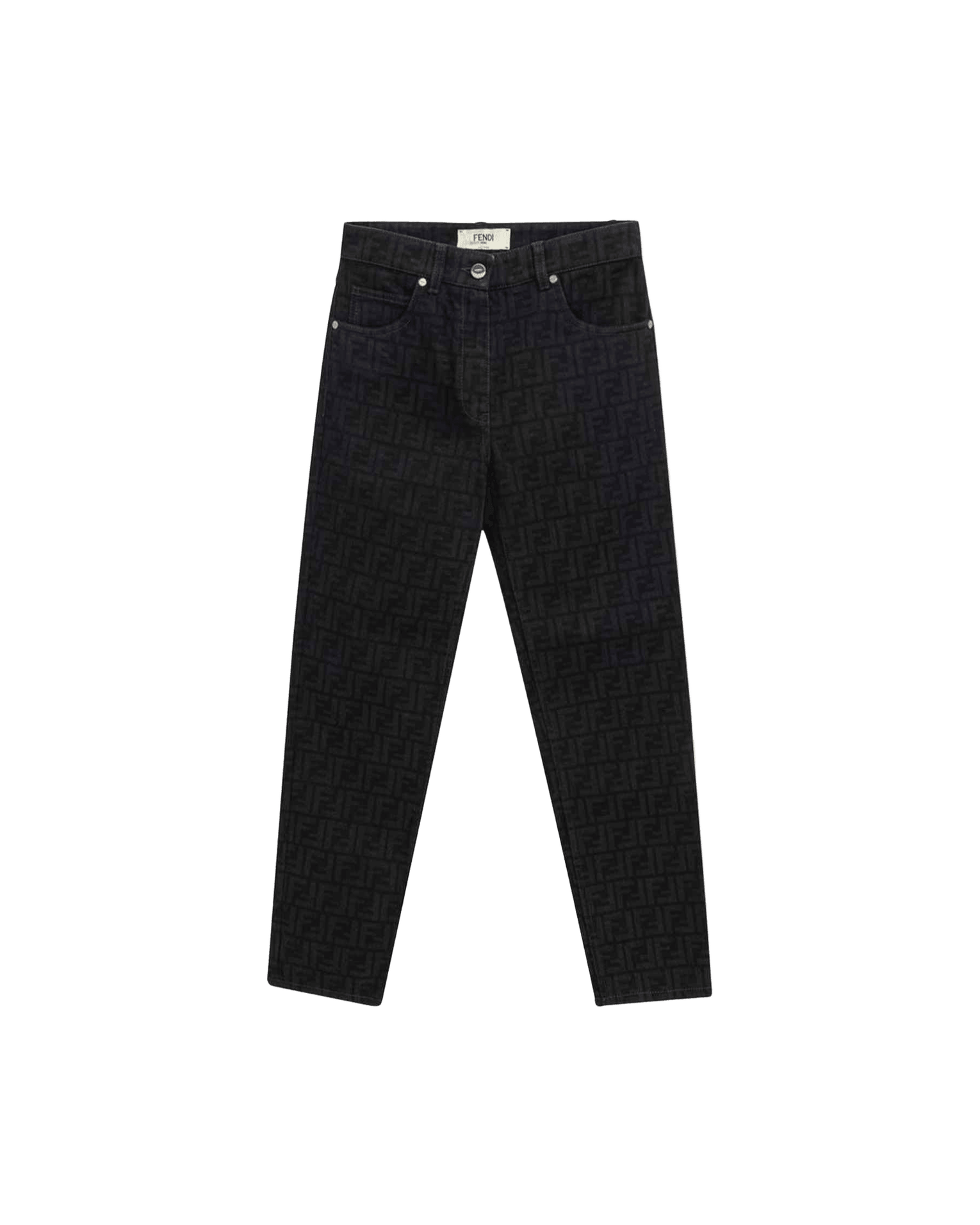 Fendi Black Cotton Jeans Denim Glam Steals