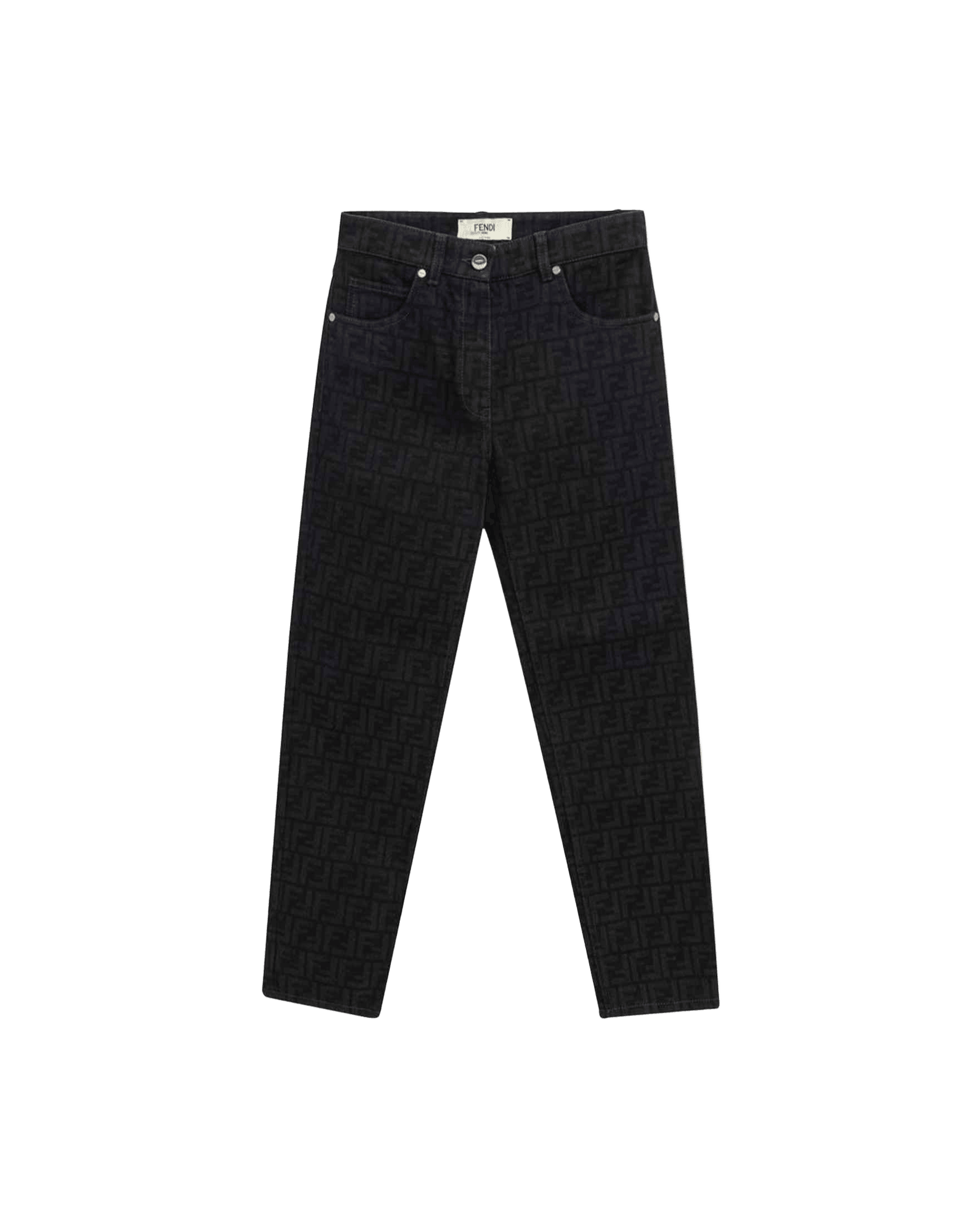 Fendi Black Cotton Jeans Denim Glam Steals