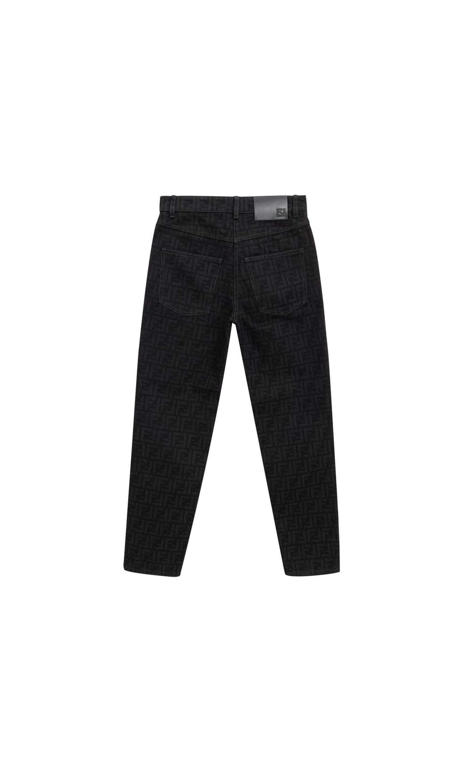 Fendi Black Cotton Jeans Denim Glam Steals