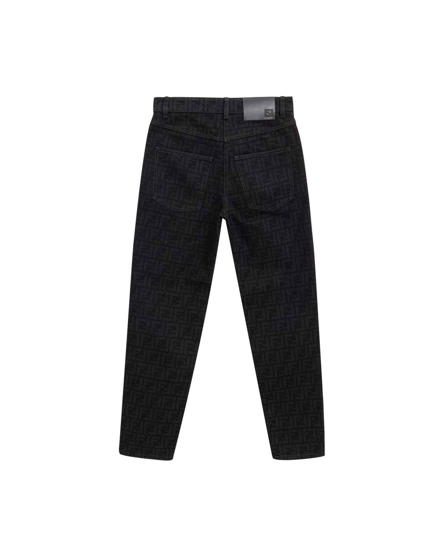 Fendi Black Cotton Jeans Denim Glam Steals