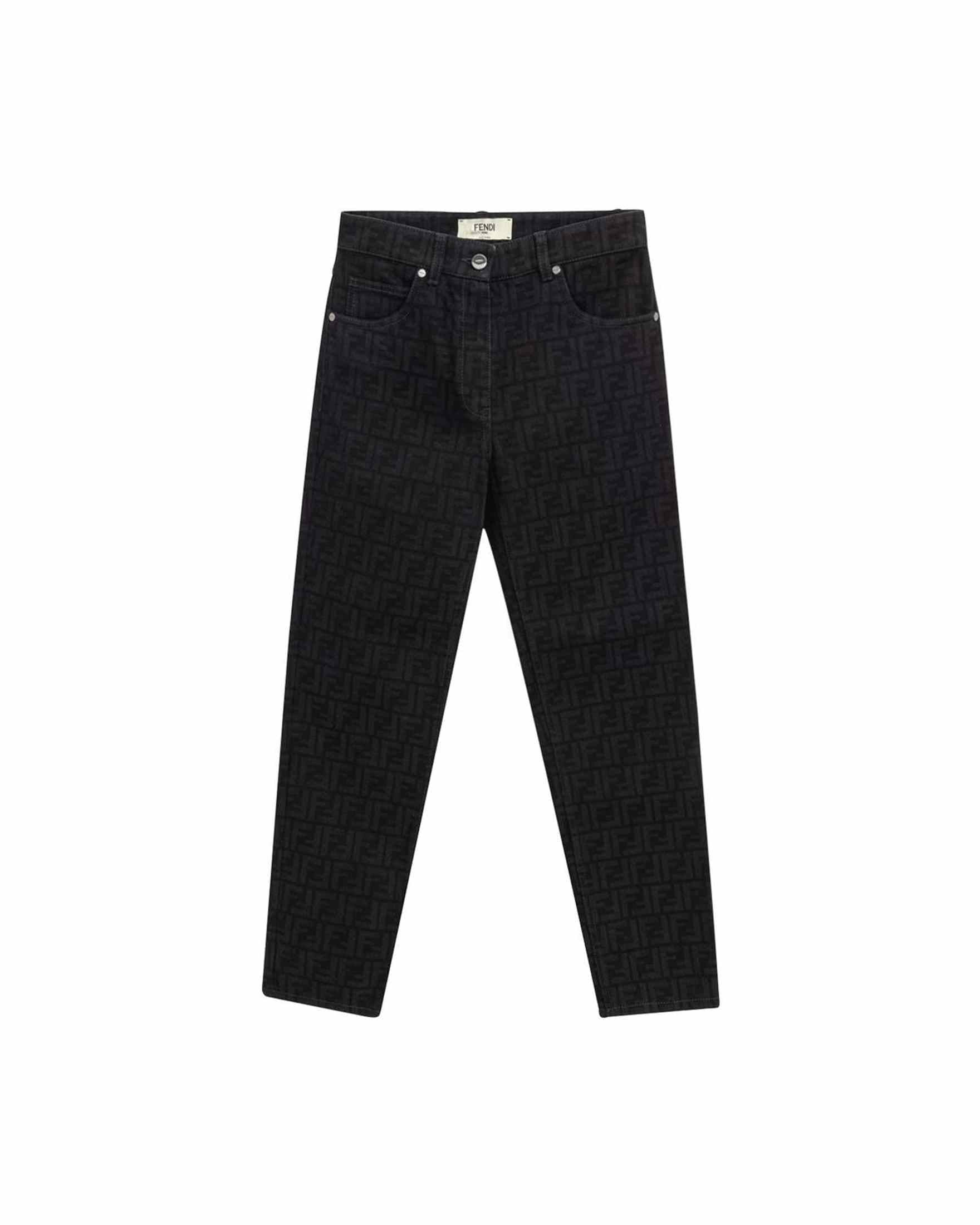 Fendi Black Cotton Jeans Denim Glam Steals