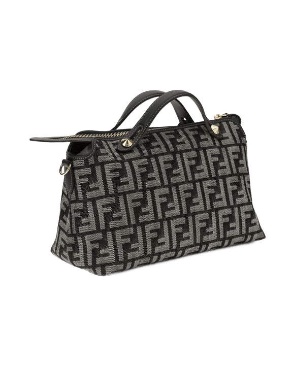 Fendi Blue Cotton Shoulder Bag Glam Steals