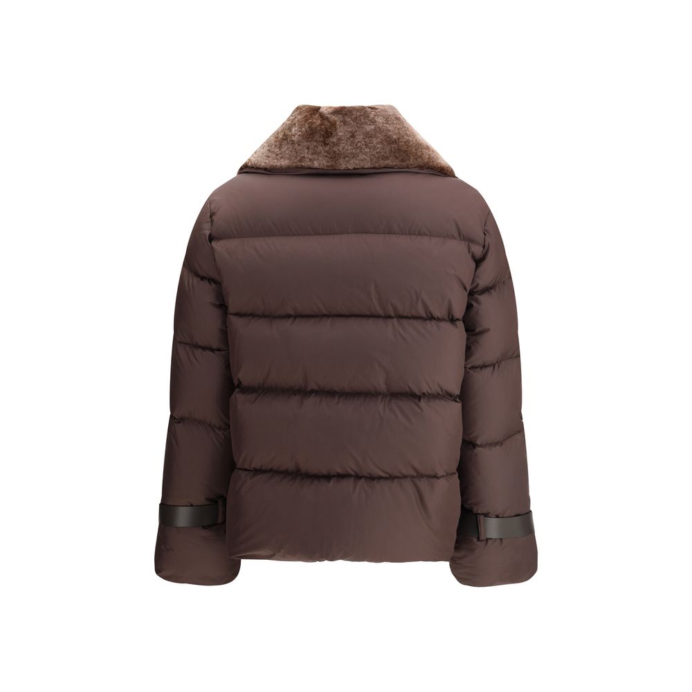 Fendi Brown Polyester Jacket Glam Steals