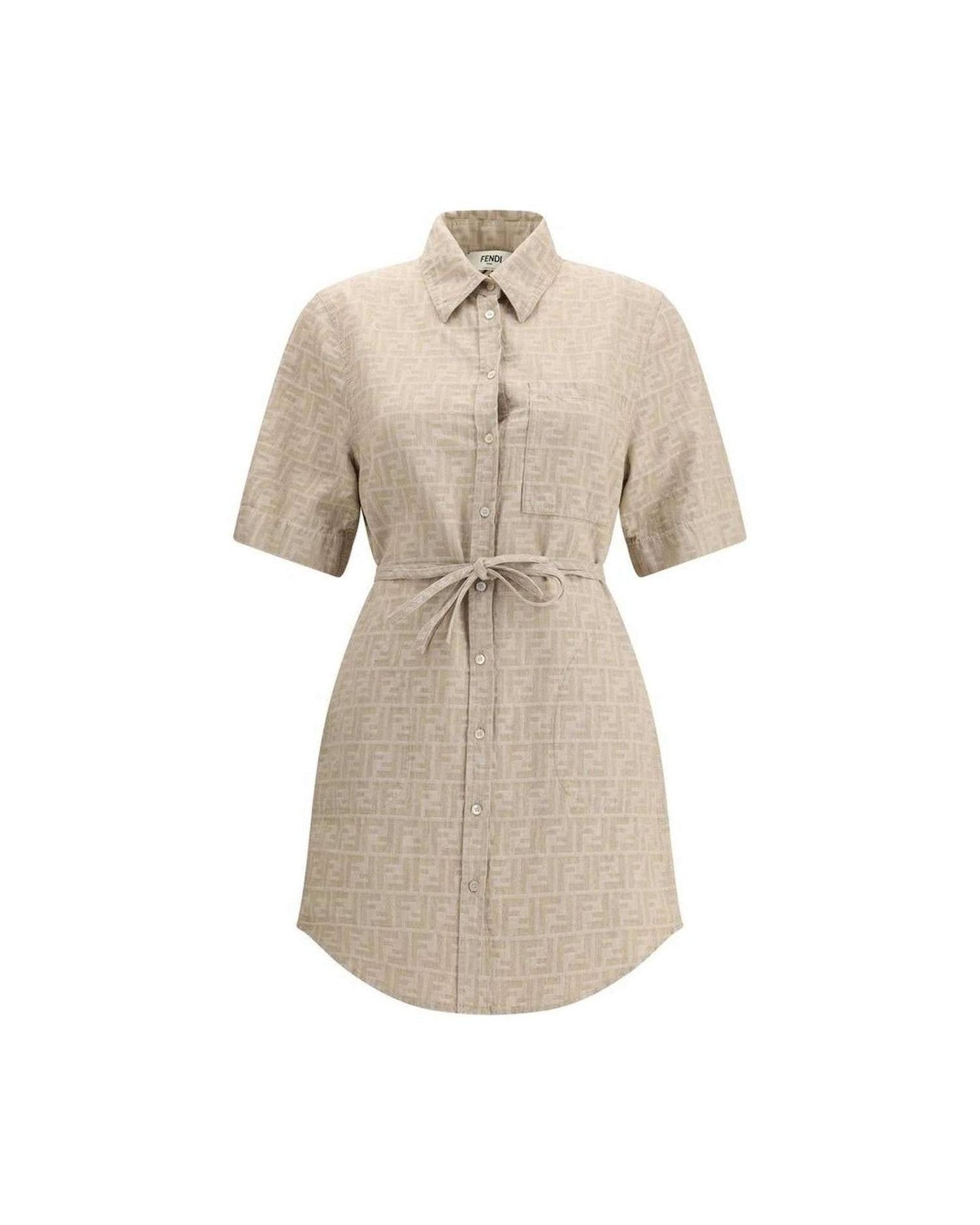 Fendi Chambray Dress Glam Steals