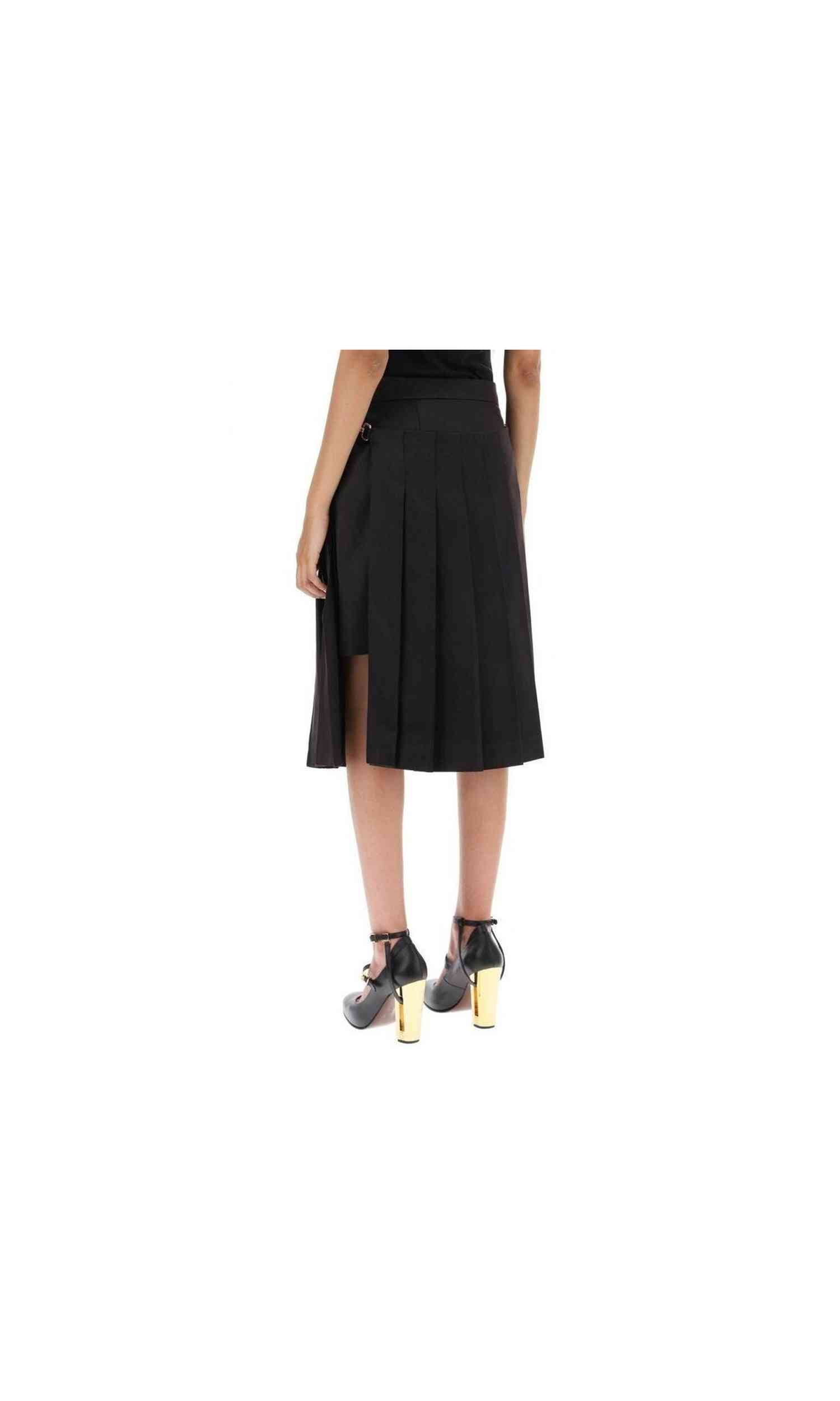 Fendi Cotton And Silk Washed Skirt Glam Steals