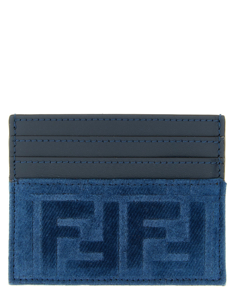 Fendi Denim FF Card Holder Glam Steals