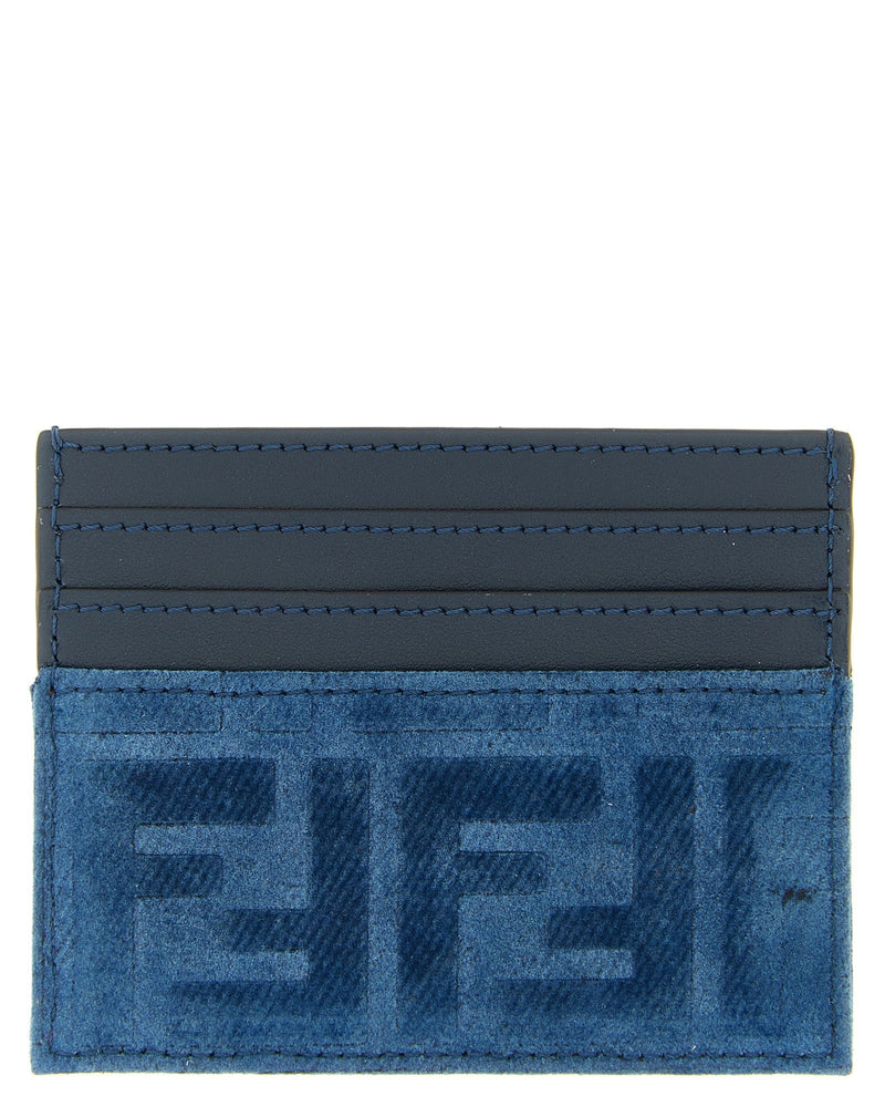 Fendi Denim FF Card Holder Glam Steals