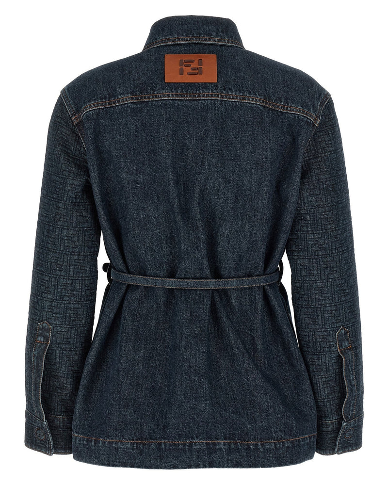 Fendi Denim Ff Jacket Glam Steals