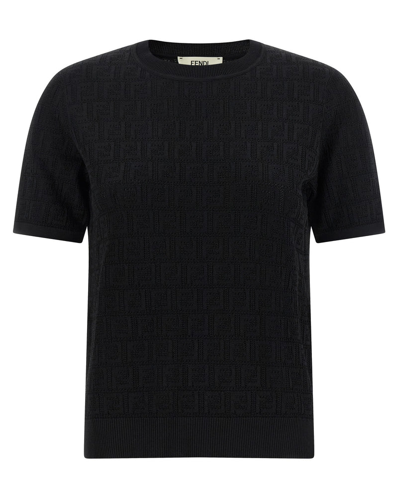 Fendi Ff Intarsia Sweater Glam Steals