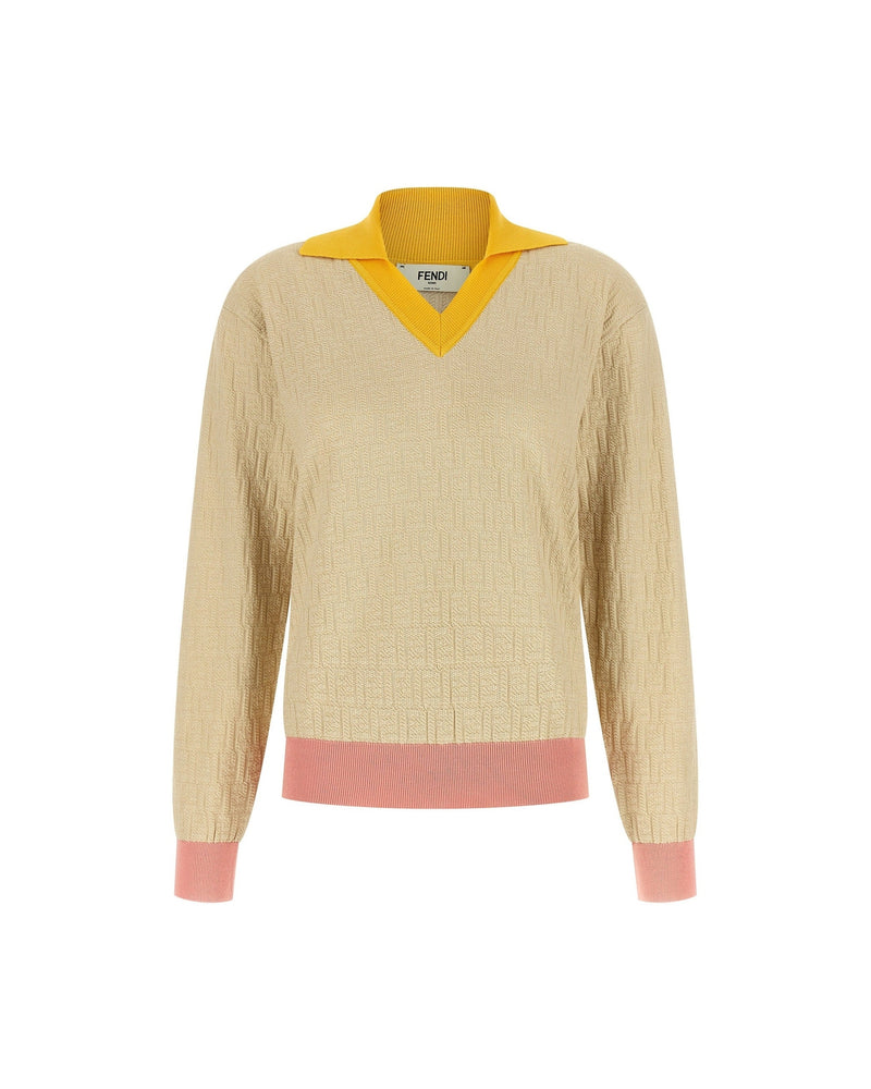 Fendi Ff Jacquard Sweater Glam Steals