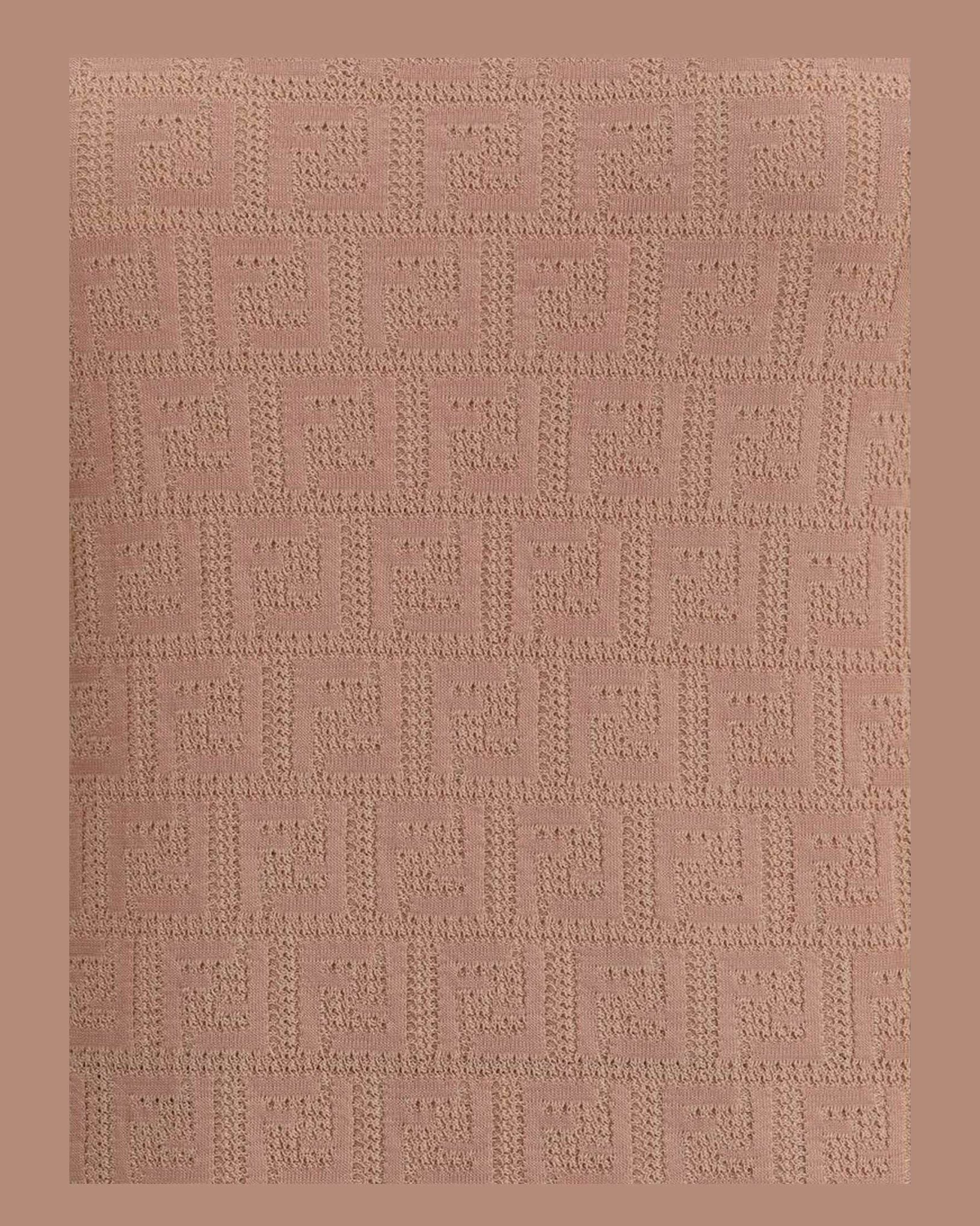 Fendi Ff Pattern Midi Dress Glam Steals