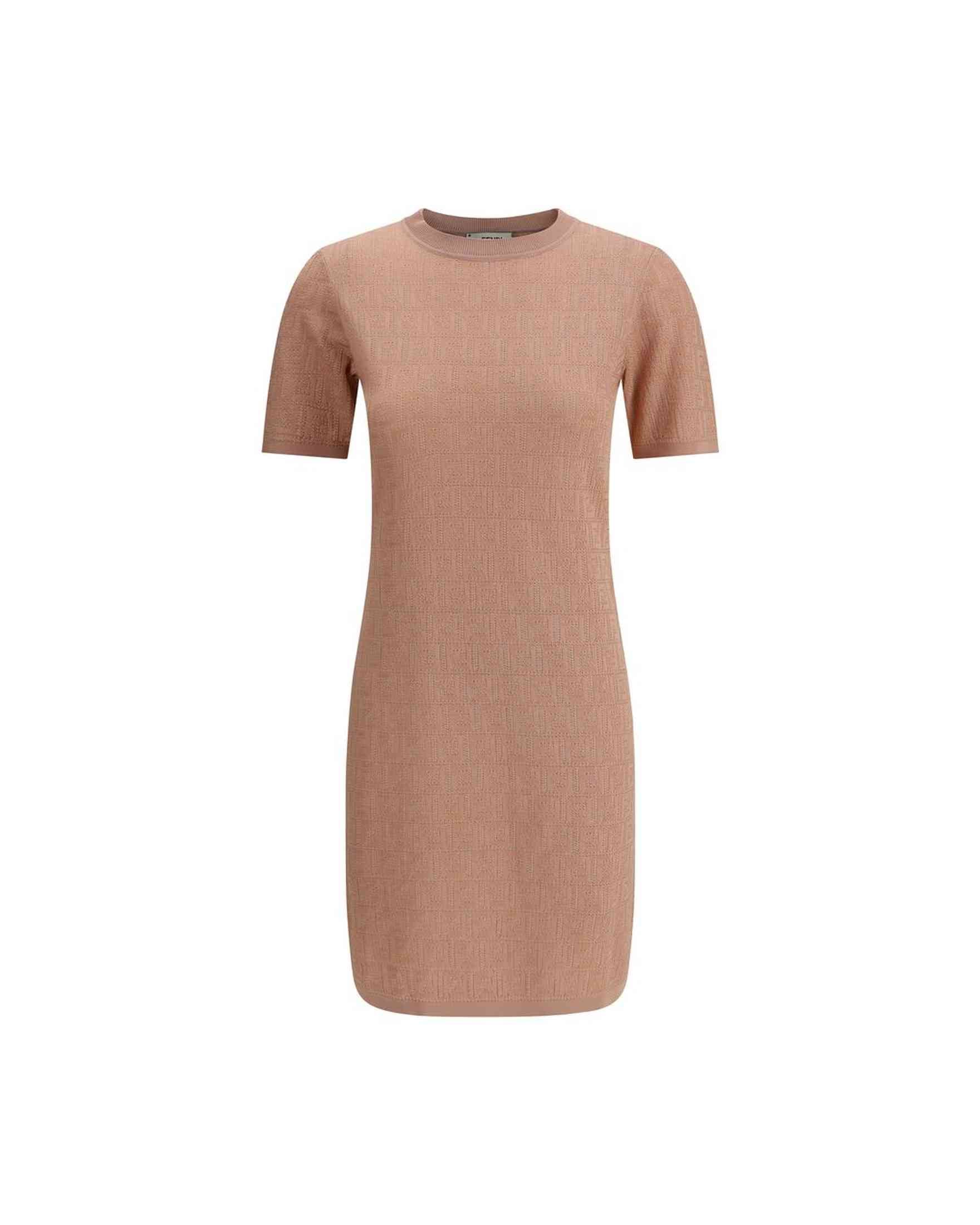 Fendi Ff Pattern Midi Dress Glam Steals