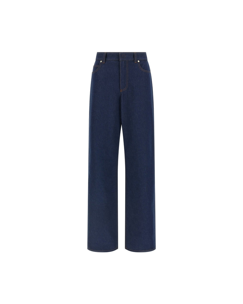 Fendi Ff Reverse Jeans Glam Steals