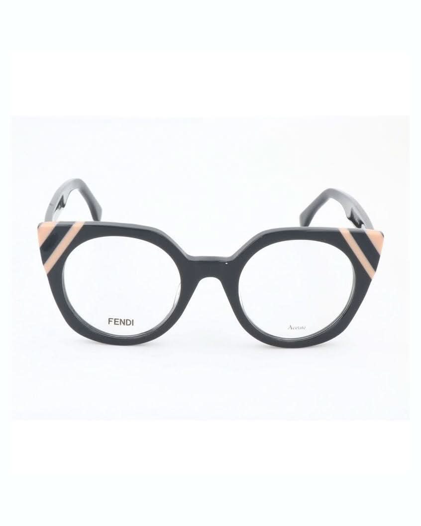 Fendi Gray Acetate Optical Frames 