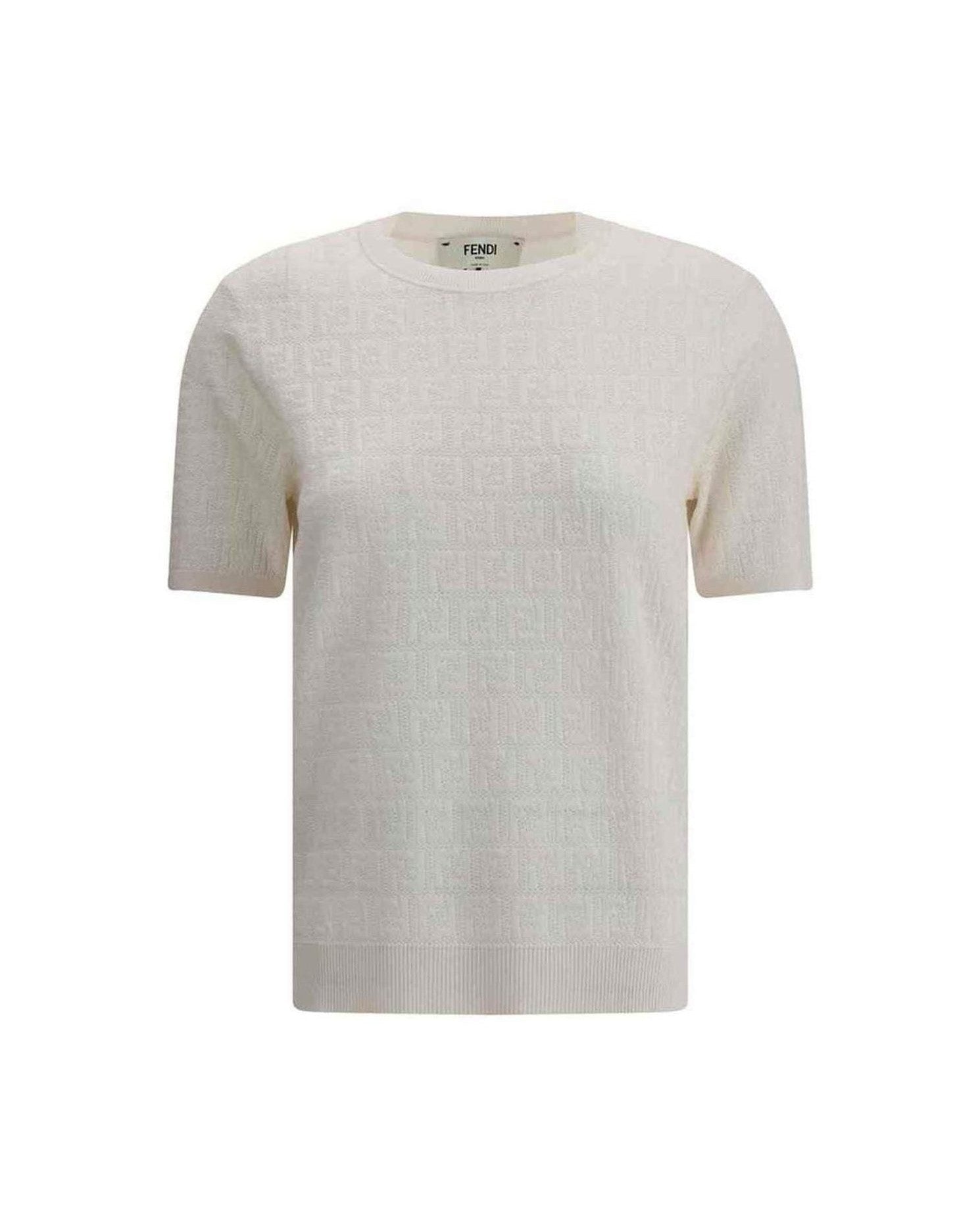 Fendi Knit T-Shirt Glam Steals