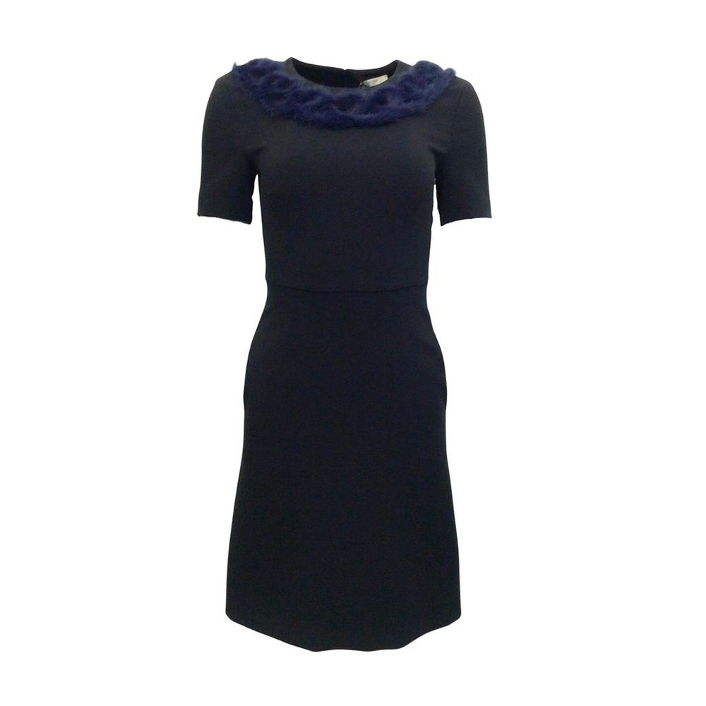 Fendi Knitted Mink Collar Dress Glam Steals