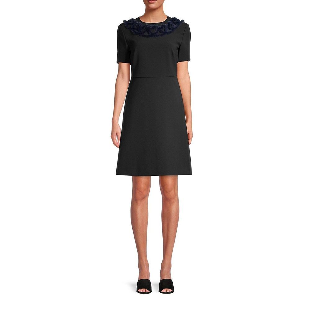 Fendi Knitted Mink Collar Dress Glam Steals