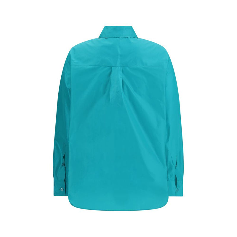 Fendi Light Blue Silk Dress Shirt Glam Steals