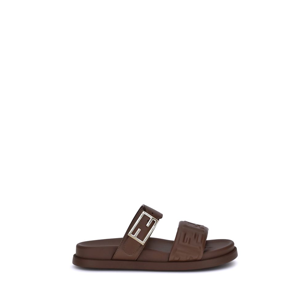 Fendi Logoed Sandals Glam Steals
