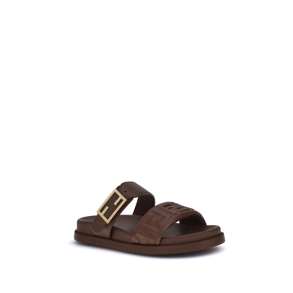 Fendi Logoed Sandals Glam Steals