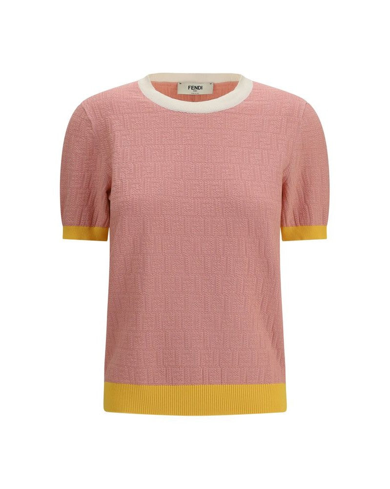 Fendi Multicolor Cotton Top Glam Steals