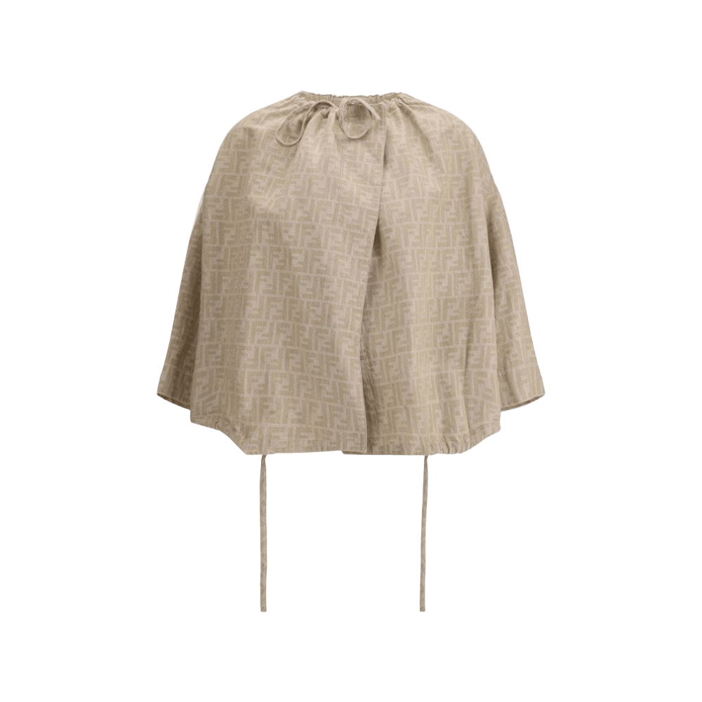Fendi Oversize Chambray Jacket Glam Steals