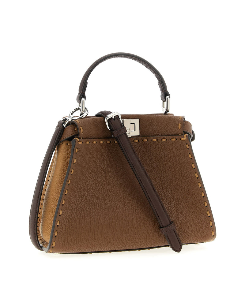 Fendi Peekaboo Selleria Mini Handbag Handbag