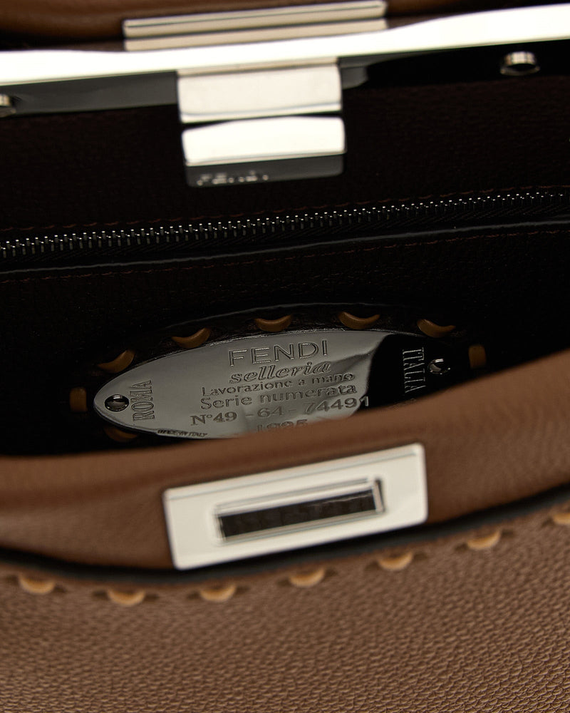 Fendi Peekaboo Selleria Mini Handbag Handbag