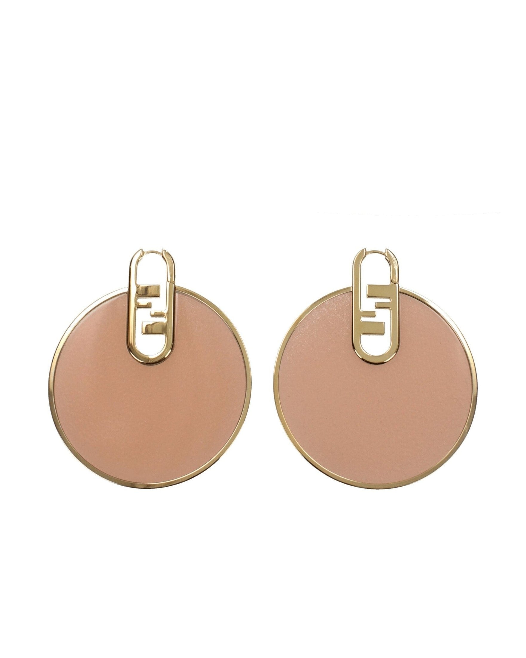 Fendi Pink Plexiglass Earrings Glam Steals