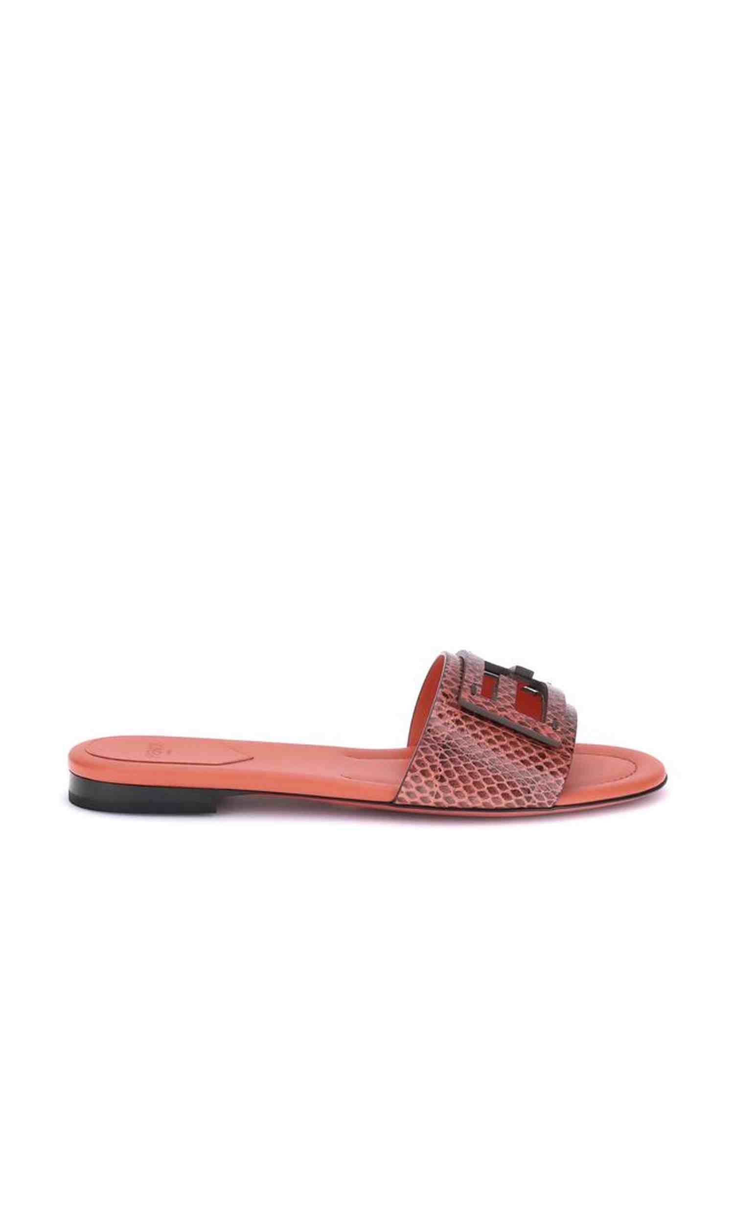 Fendi Python Print Sandals Glam Steals