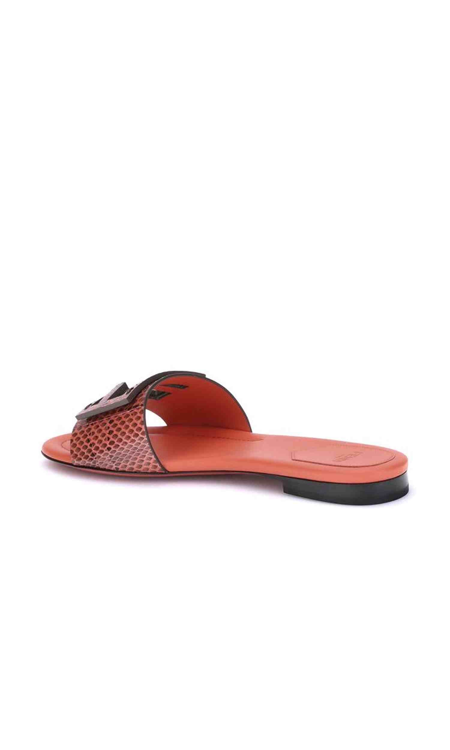 Fendi Python Print Sandals Glam Steals